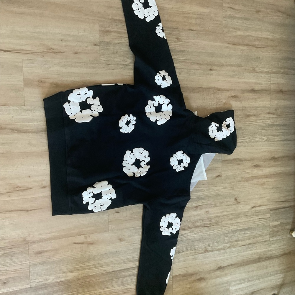 Denim Tears Cottonwreath Hoodie (Black)